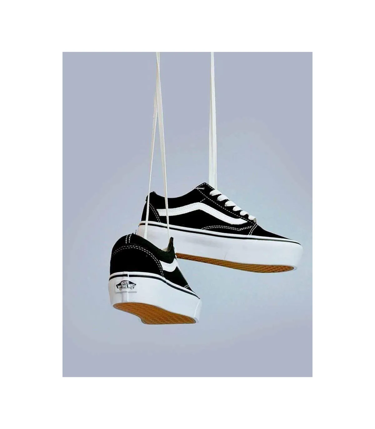 ZAPATILLA VANS WARD PLATFORM VN0A3TLC1871 BLACKWHITE