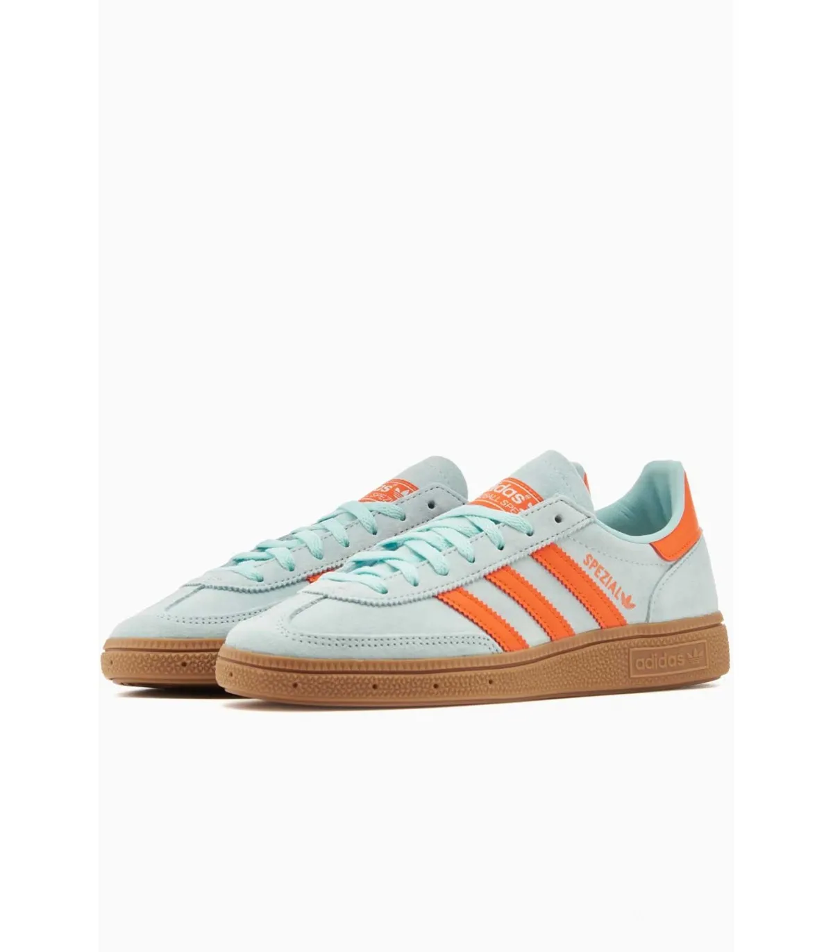 Zapatillas Adidas Handball Spezial Verde y naranja