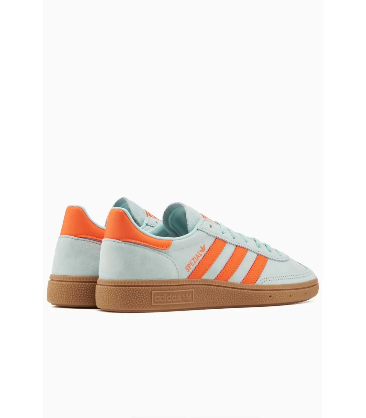 Zapatillas Adidas Handball Spezial Verde y naranja