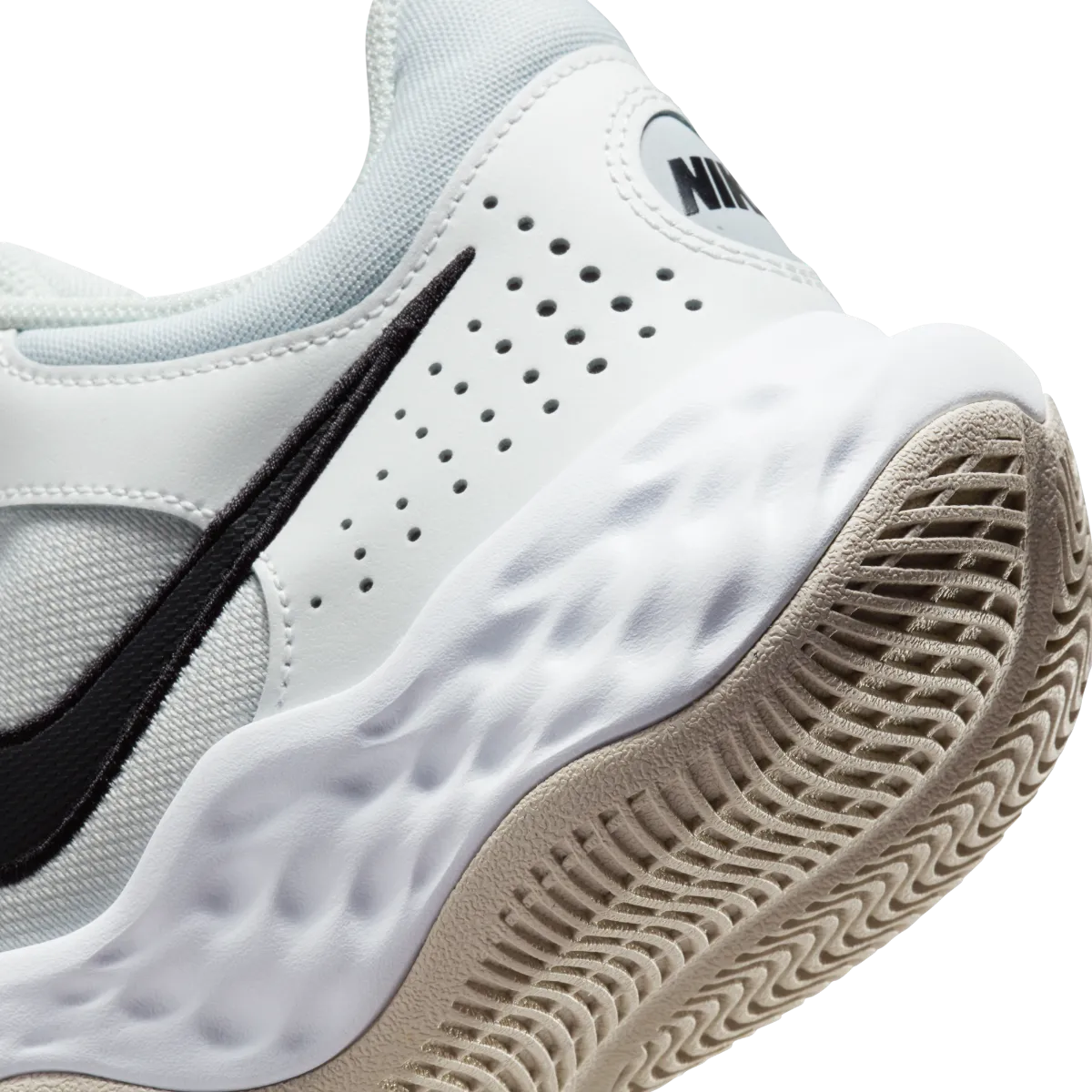 Zapatillas Basquetbol Hombre Nike Fly.By Mid 3 Blanca