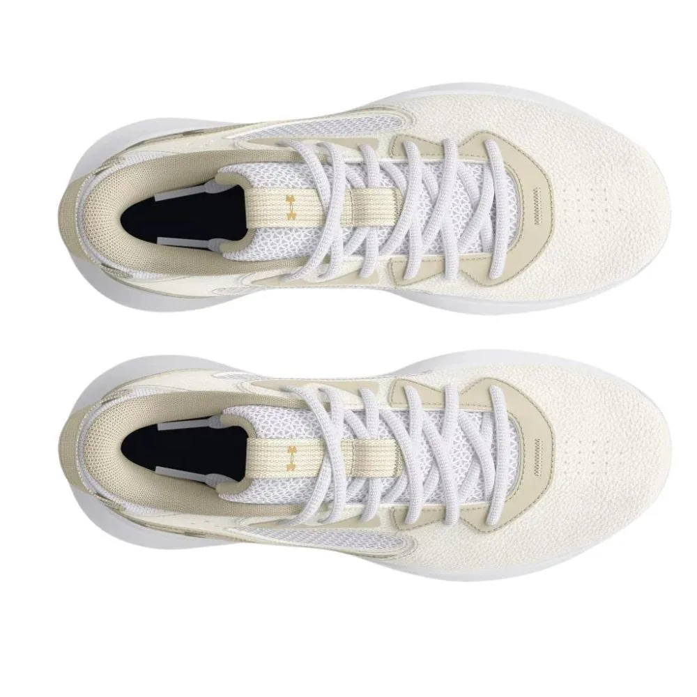 Zapatillas Básquetbol Hombre Under Armour Lockdown 6 Blanca