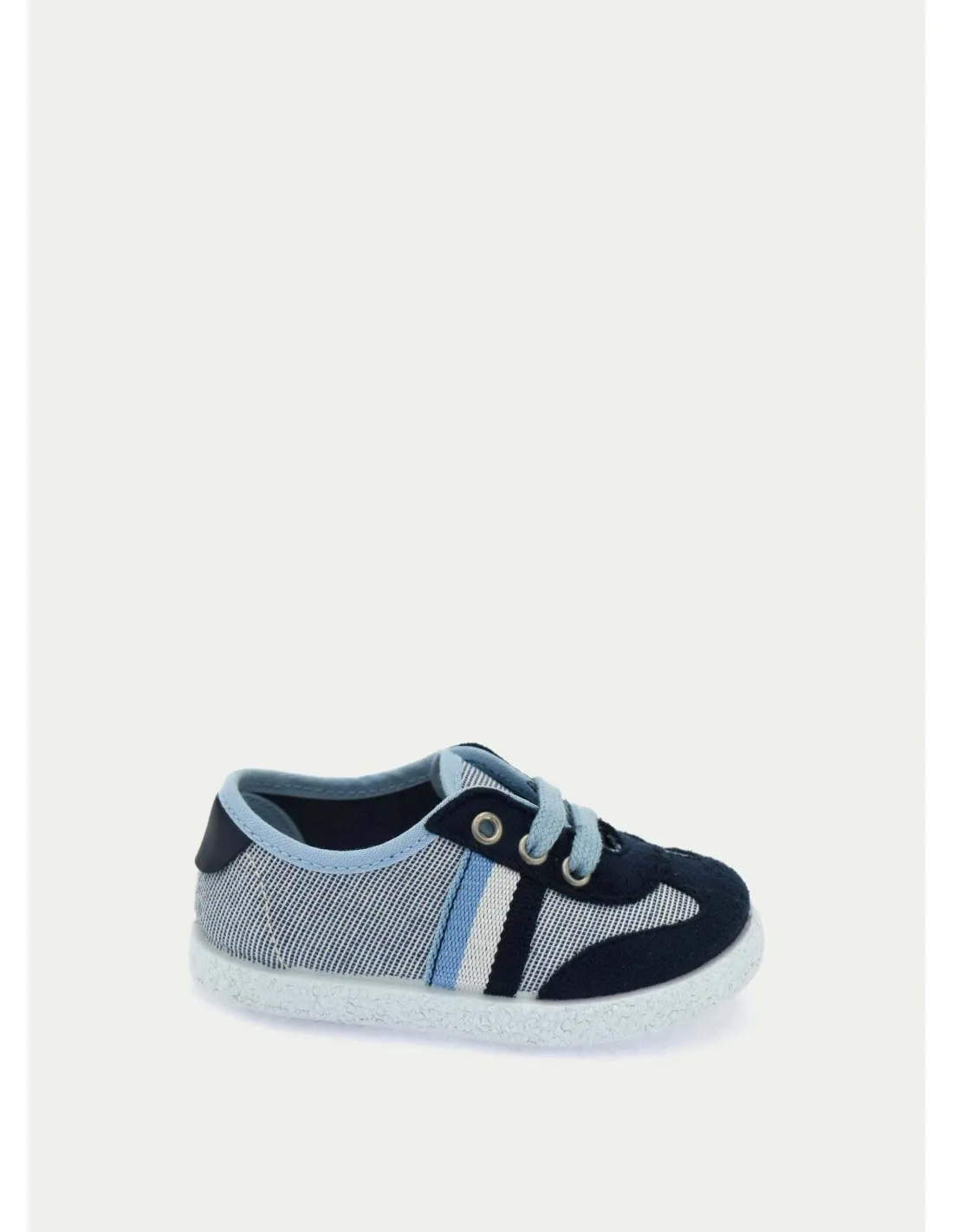 ZAPATILLAS DE LONA TOKOLATE 2135 CELESTE 