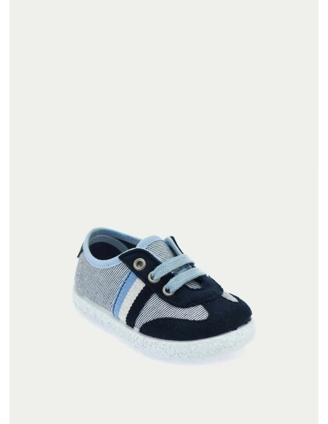 ZAPATILLAS DE LONA TOKOLATE 2135 CELESTE 