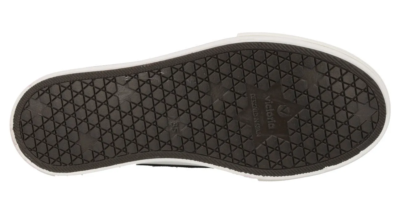 Zapatillas deportivas Victoria Tribu doble Lona con plataforma