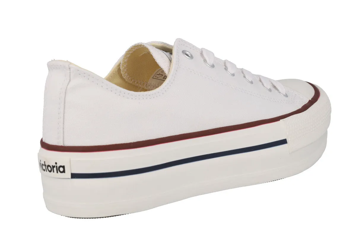 Zapatillas deportivas Victoria Tribu doble Lona con plataforma