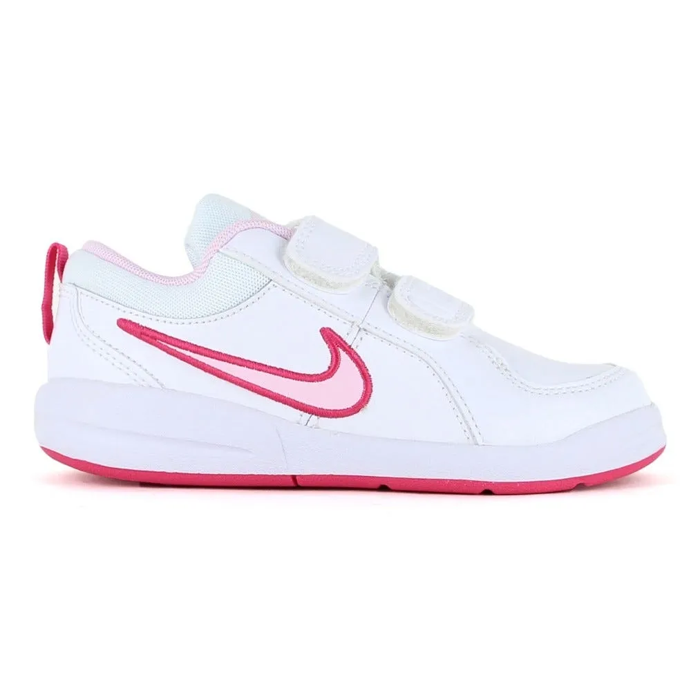 Zapatillas Escolares Niño Nike Pico 4 Blanca/Rosada