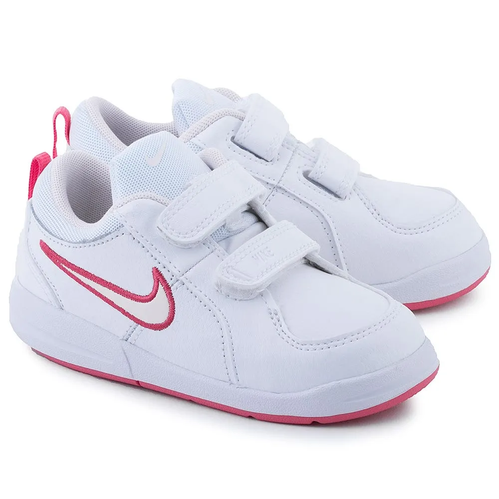 Zapatillas Escolares Niño Nike Pico 4 Blanca/Rosada