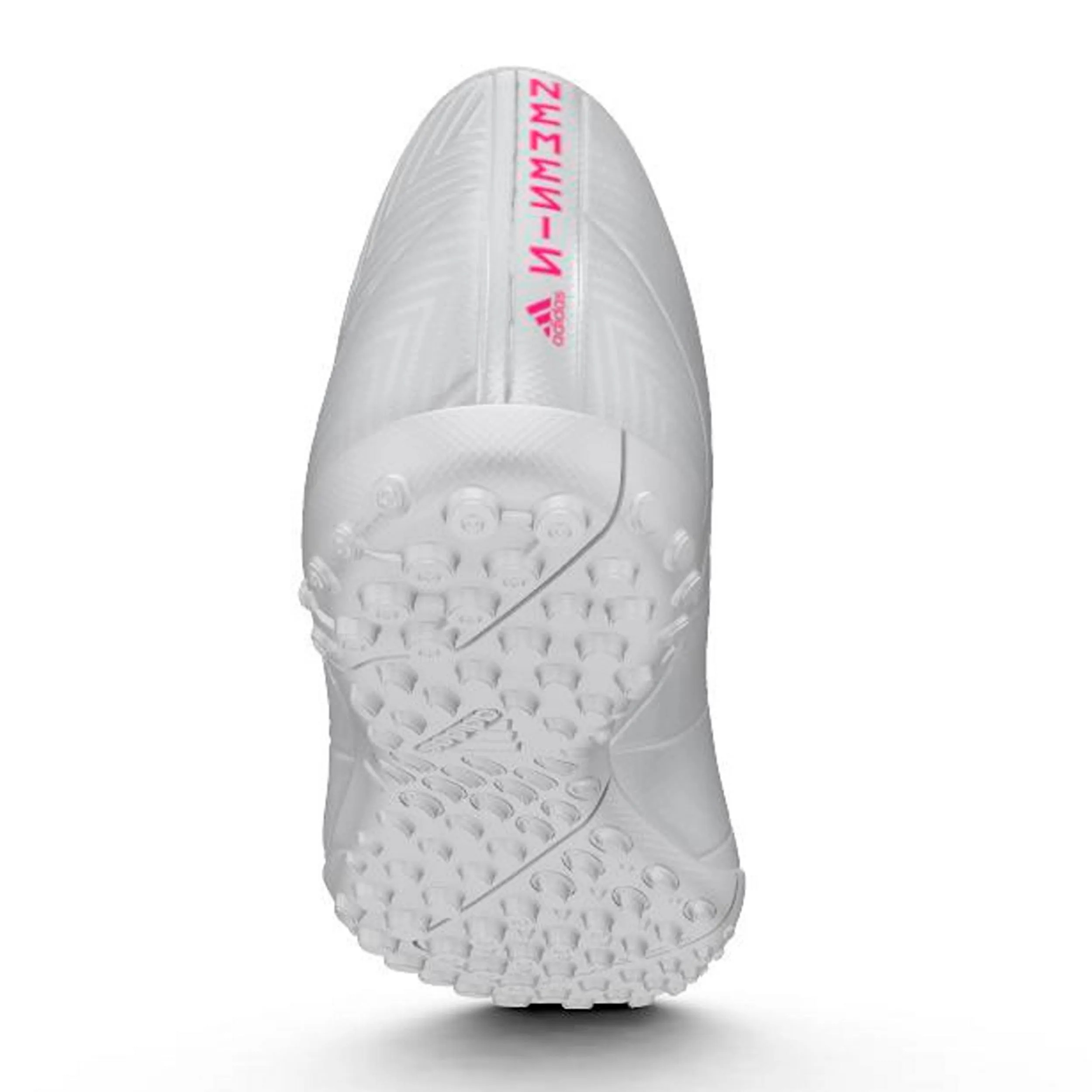 Zapatillas Futbolito Adidas Nemeziz 18.4 TF Blanca/Fucsia