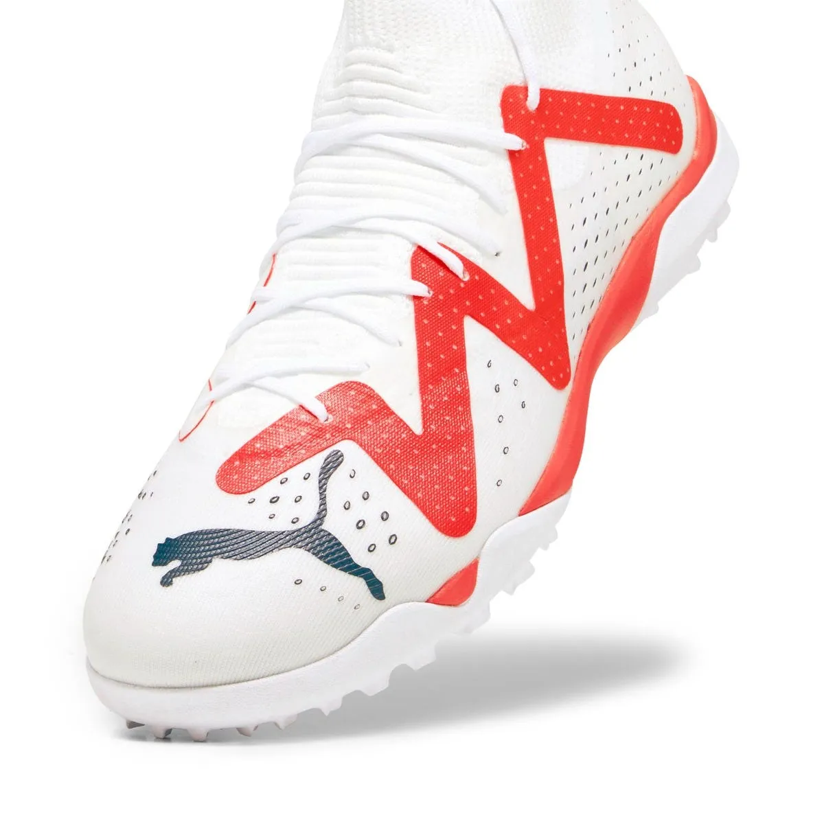 Zapatillas Futbolito Hombre Puma Future Match TT Blanca 