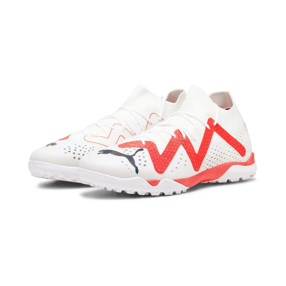Zapatillas Futbolito Hombre Puma Future Match TT Blanca 