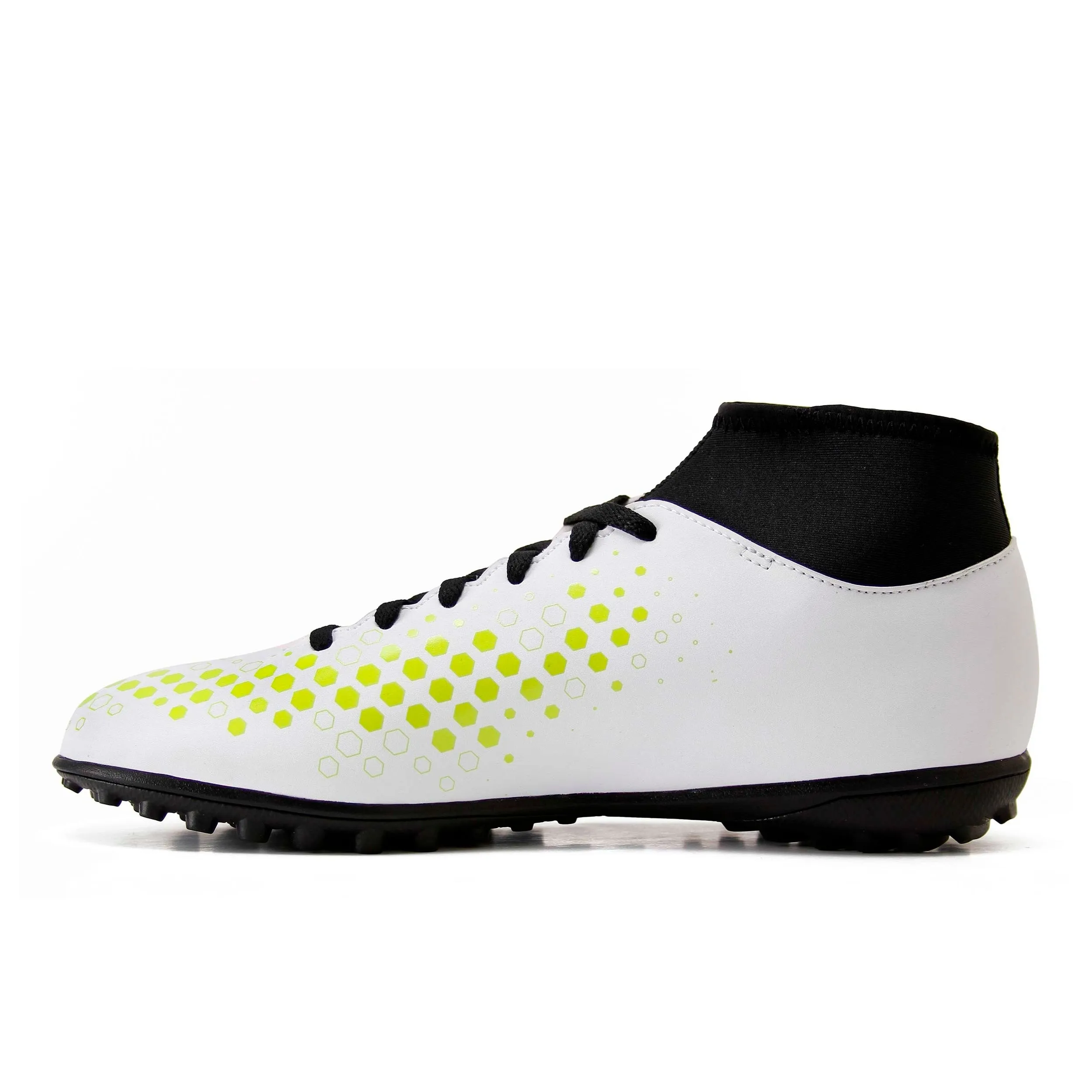 Zapatillas Futbolito Hombre Umbro Accure High TF Blanca