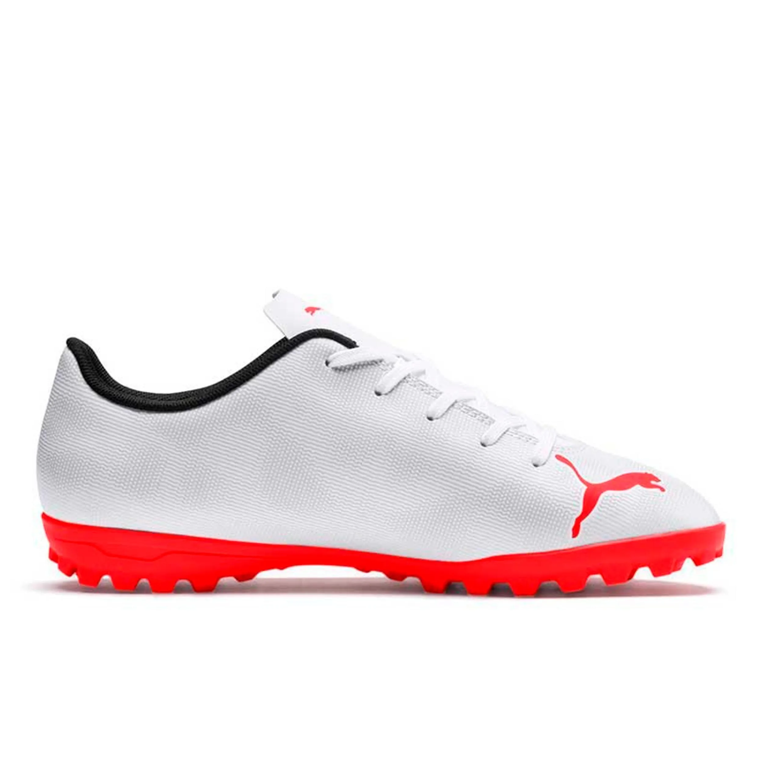 Zapatillas Futbolito Niño Puma Rapido TT Blanca/Roja