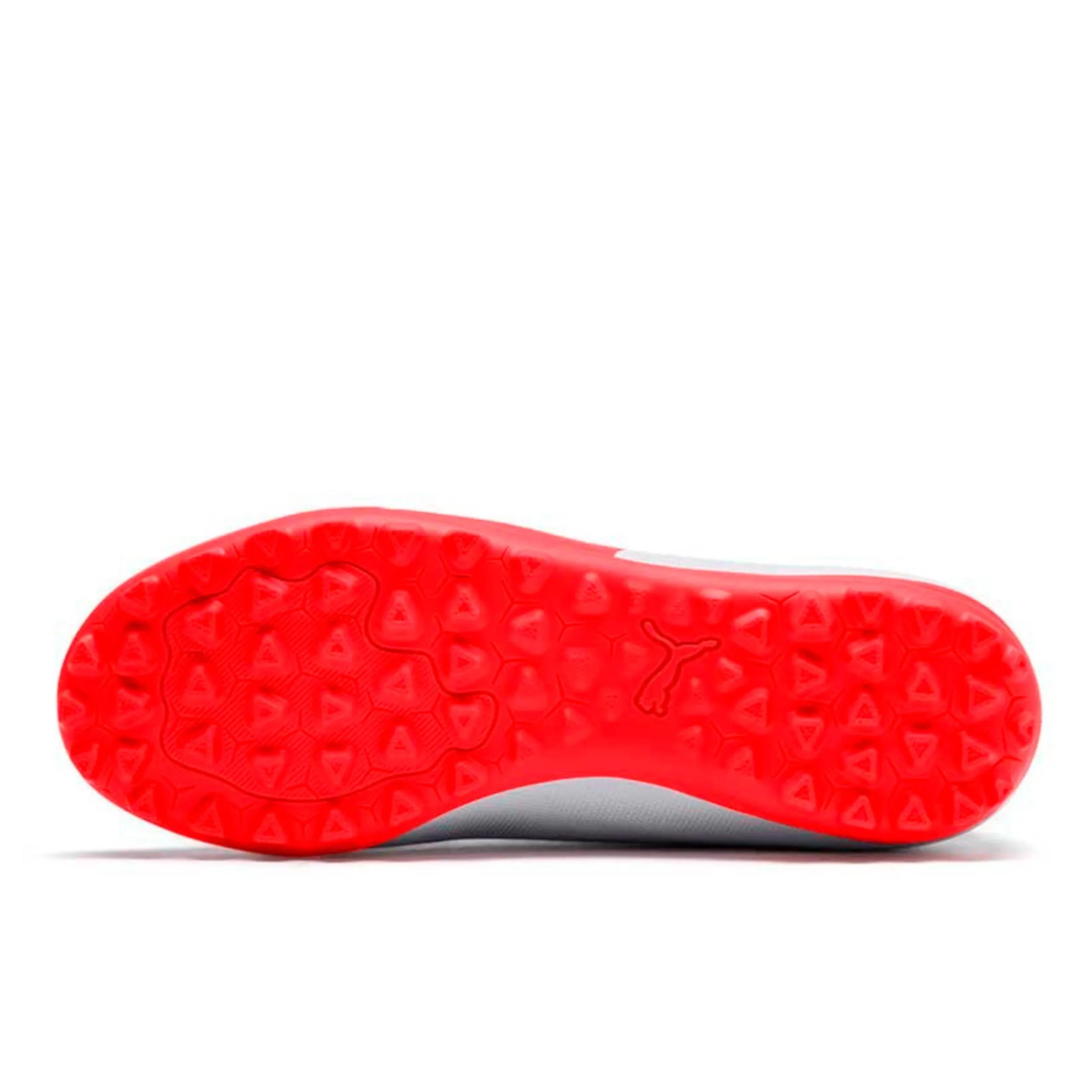 Zapatillas Futbolito Niño Puma Rapido TT Blanca/Roja