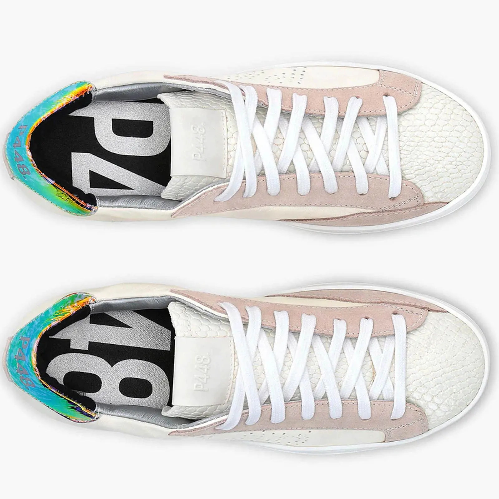 ZAPATILLAS P448 S22JOHN W NAUTILUS BLANCA /ROSA CLARO