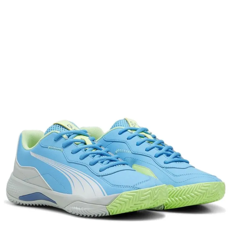zapatillas Puma NOVA Smash luminous blue white glacial gray 2024