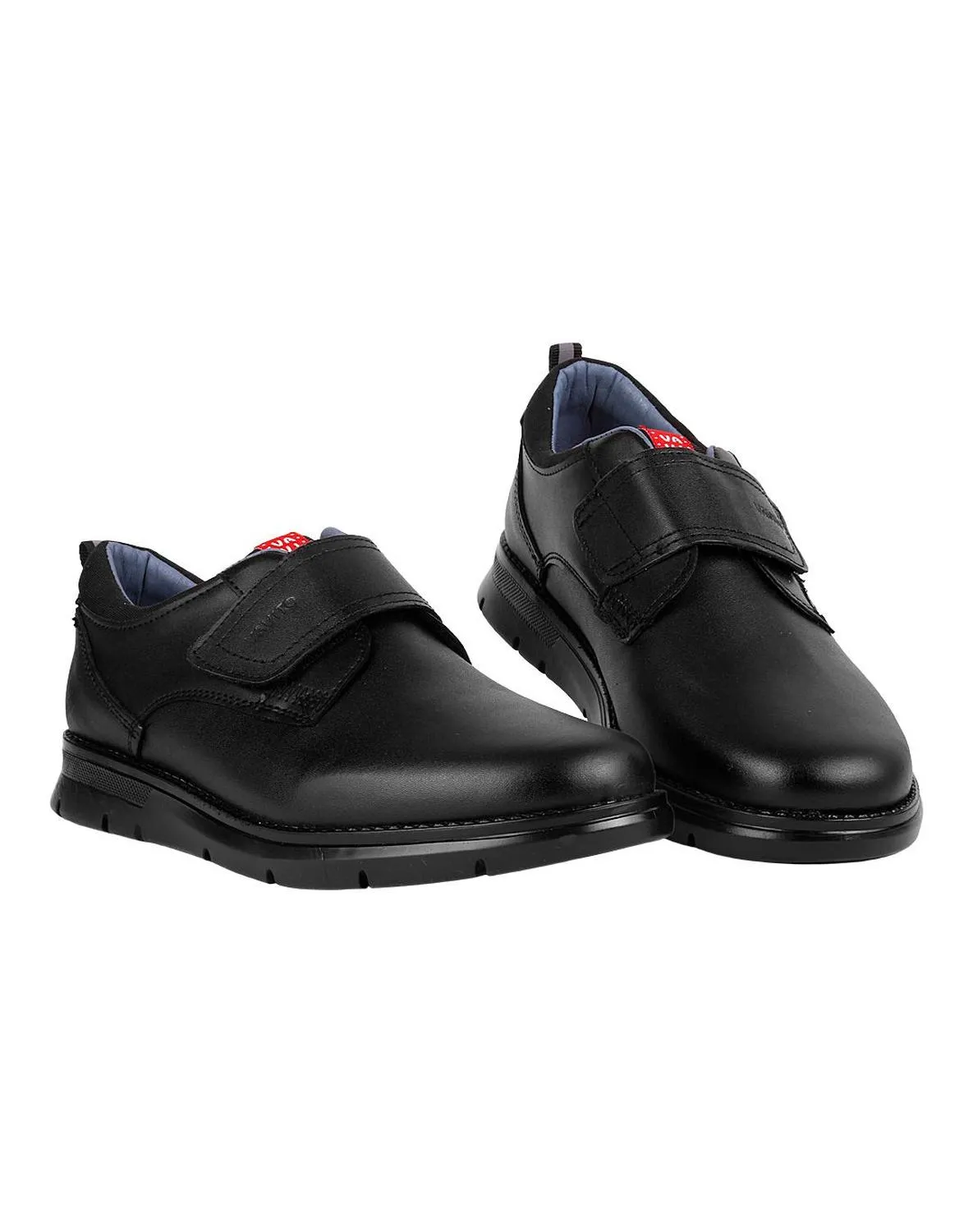 Zapato Joven Mocasin Escolar Negro Piel Vavito 07804101