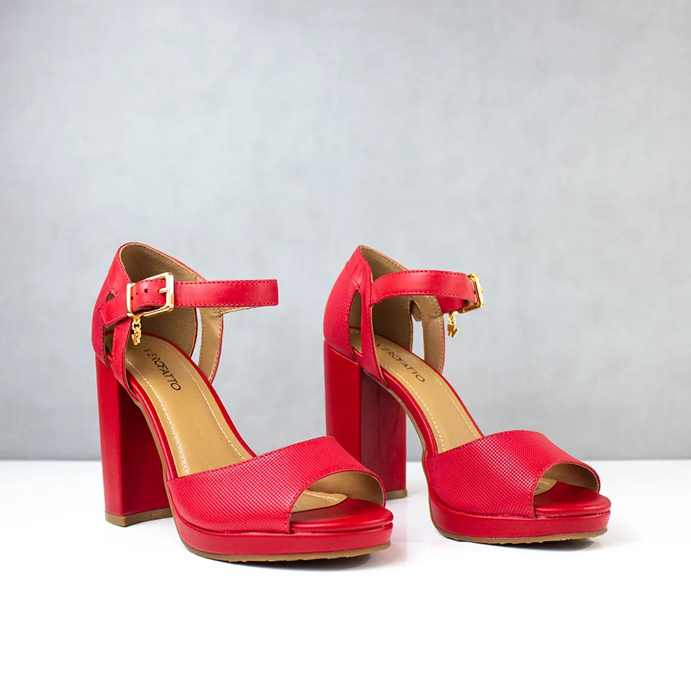ZAPATO PARA MUJER GISELE ROJO