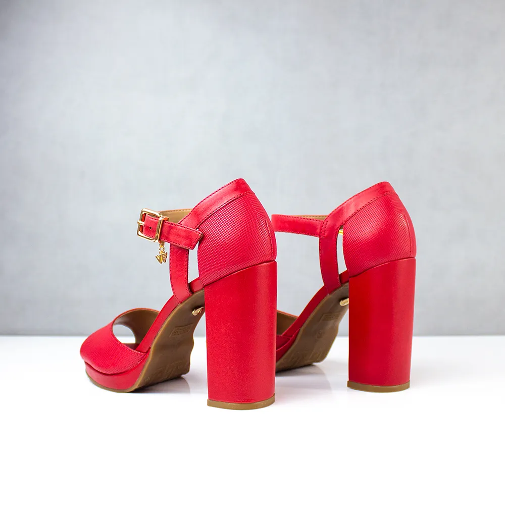 ZAPATO PARA MUJER GISELE ROJO