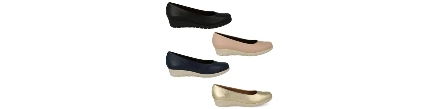 ZAPATOS COMODOS MUJER PIEL MOD. PEPITA