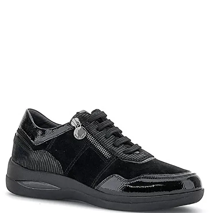 Zapatos Stonefly Aurora 22 Velour Negro