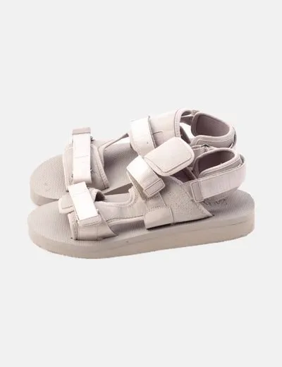 Zara Sandalia velcro beige