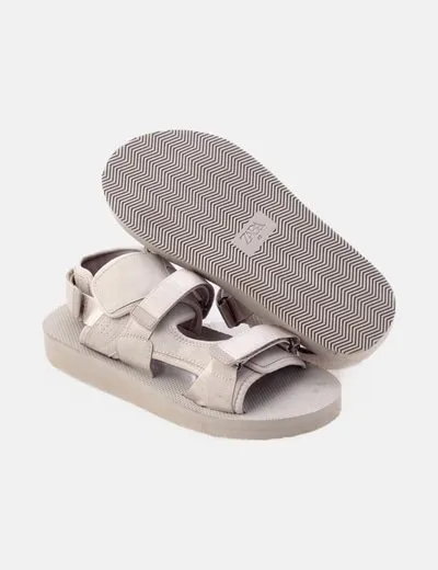 Zara Sandalia velcro beige